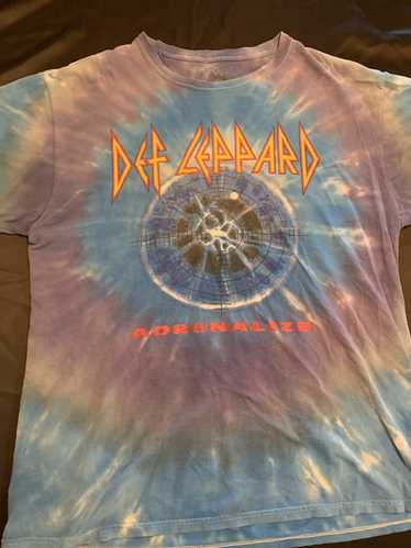 Def Leppard Tie-dye“adrenalize” Def Leppard tee