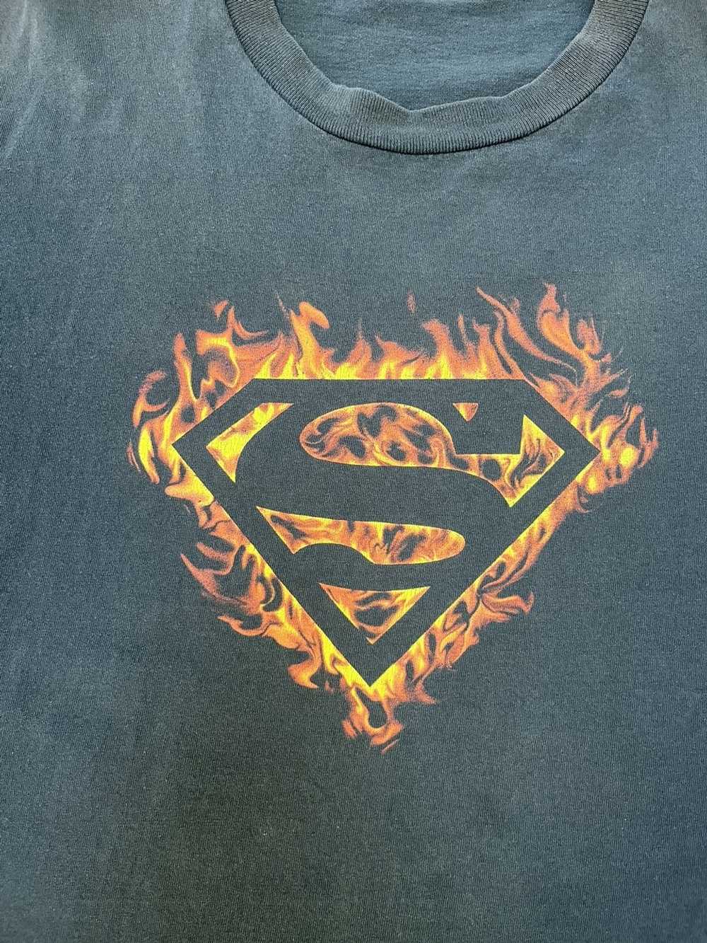 Dc Comics × Marvel Comics × Vintage Superman fire… - image 3