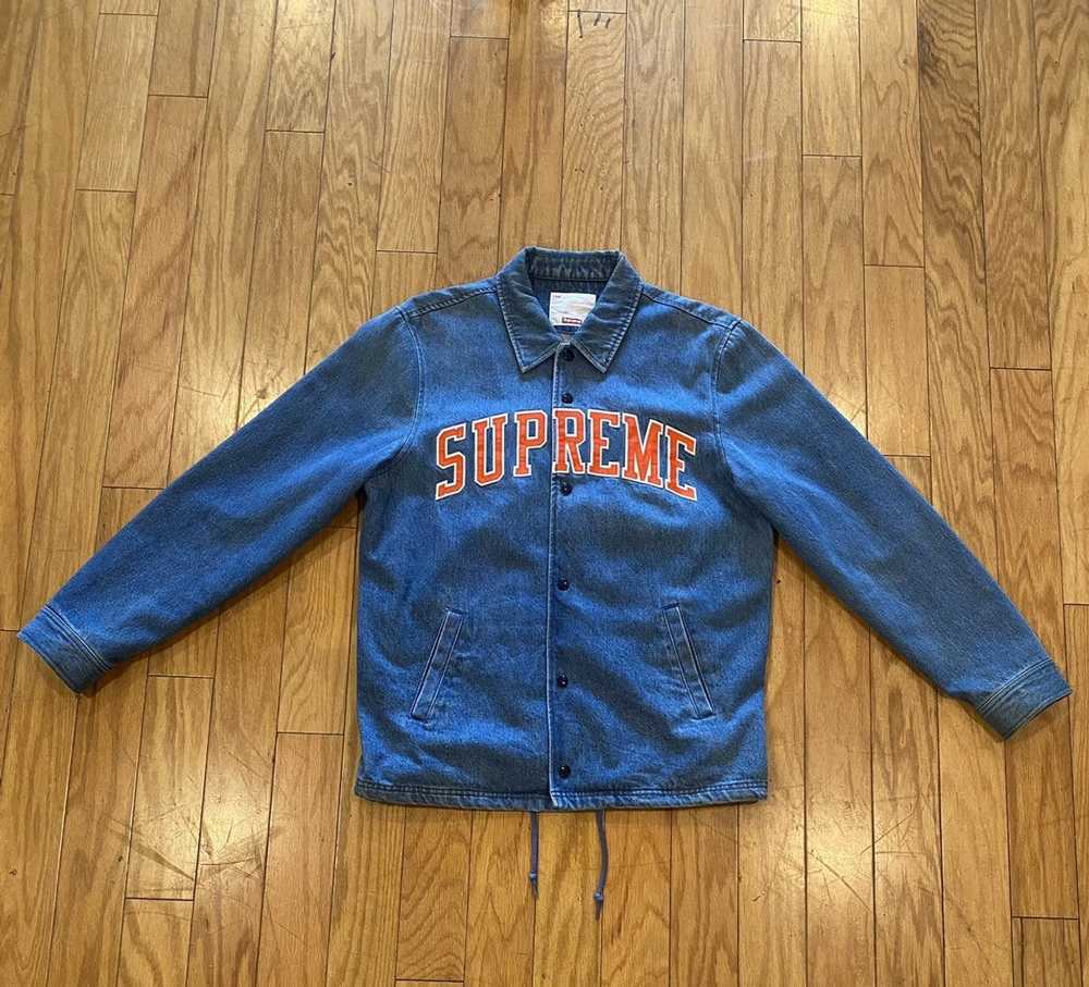 Supreme Supreme Denim Coaches Jacket Fall/Winter … - image 1