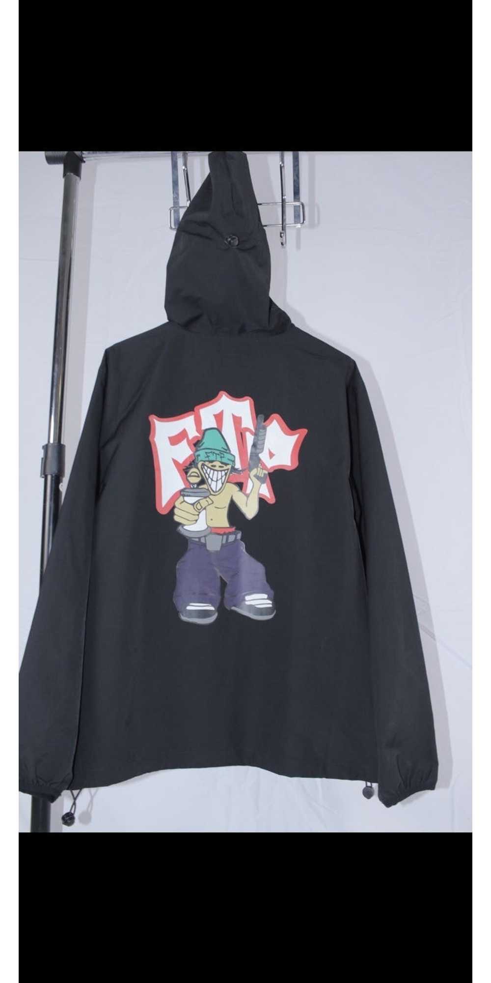 Fuck The Population FTP Anorak pullover - image 2
