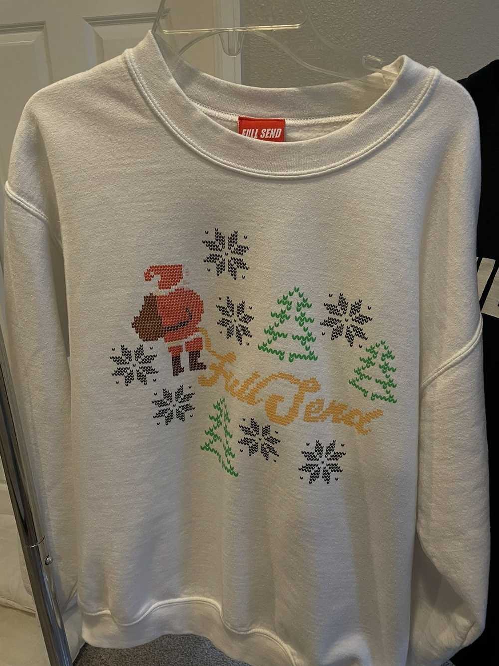 Full Send by Nelk Boys Fullsend Christmas Sweater - image 1