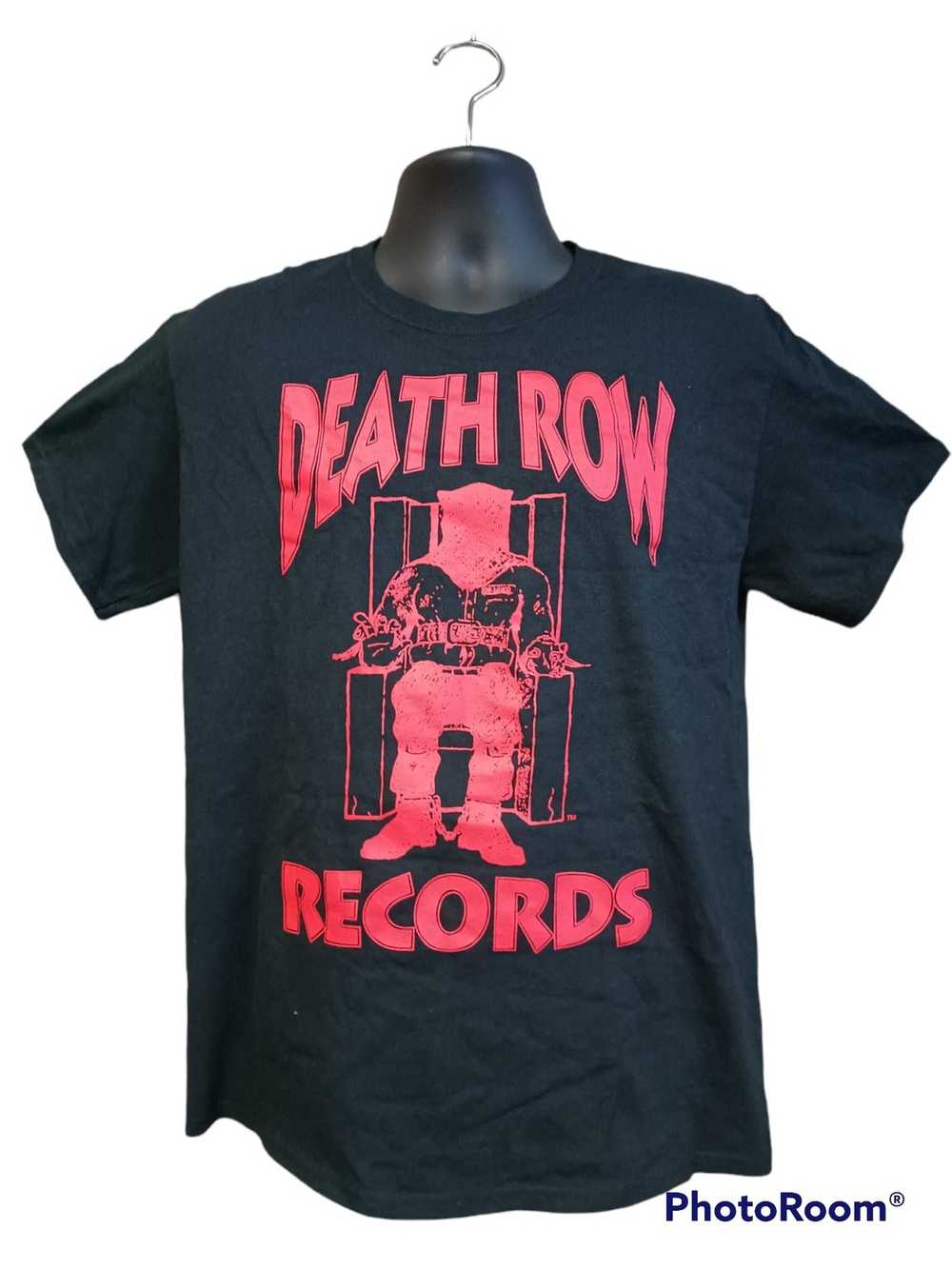 着丈身幅袖丈90s DEATH ROW records Tシャツ デスロウ　raptee