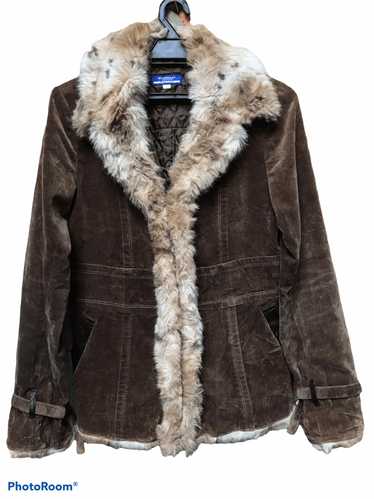 Burberry Burberry London Blue Label Faux Fur Jacke