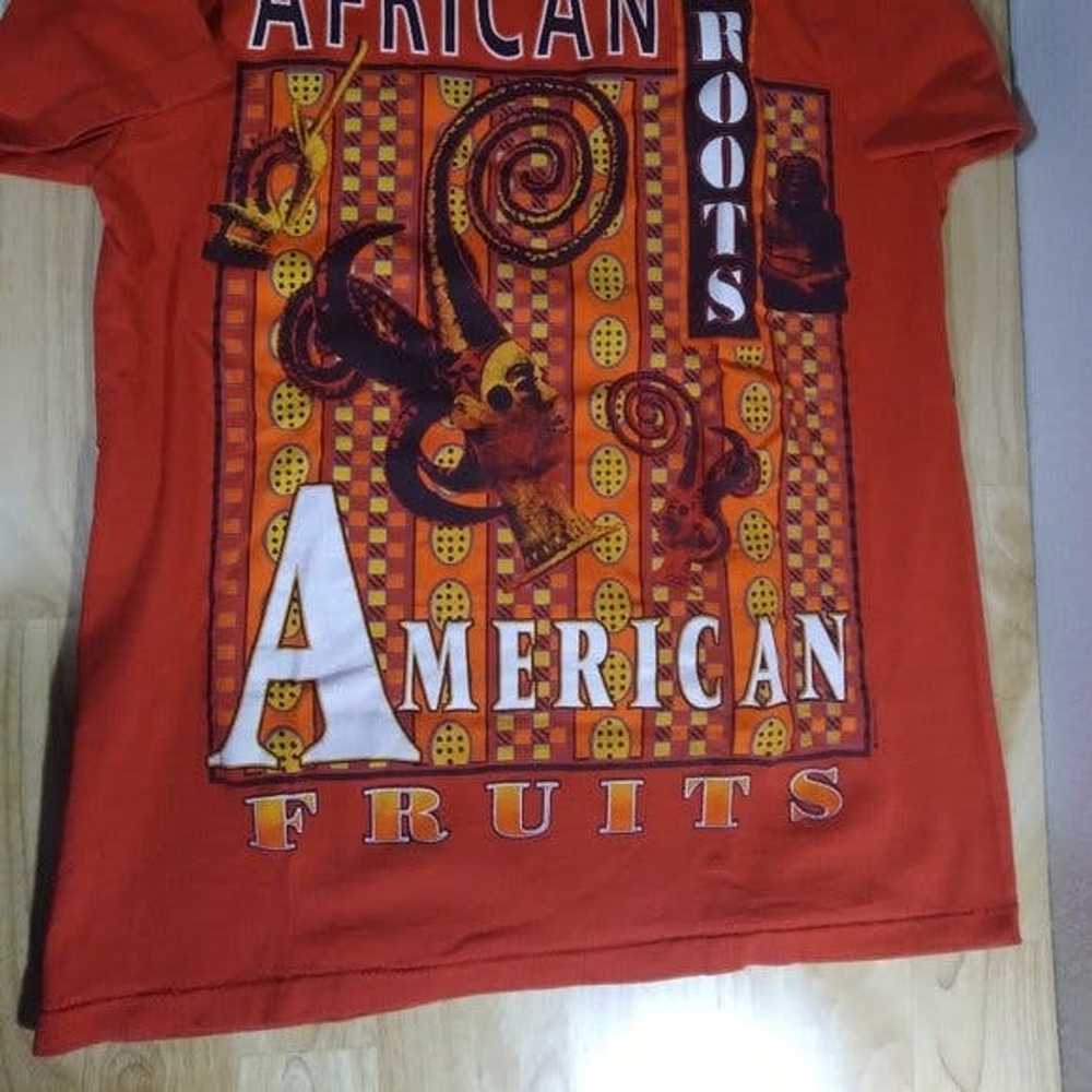 Other × Vintage Vintage 90s African Roots America… - image 2