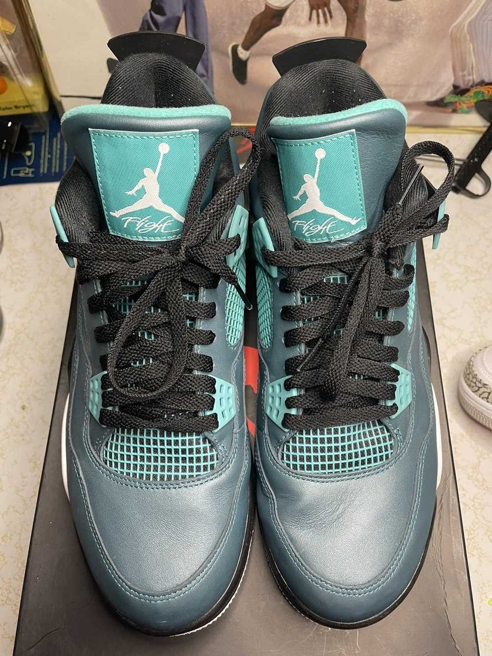 Jordan Brand Air Jordan 4 Retro 30th Teal 2015 - image 1