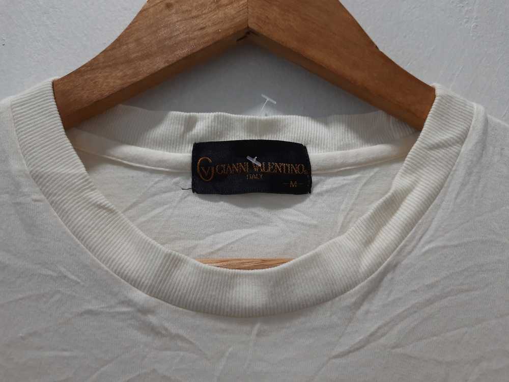 Gianni Gianni Valentino Embroidery tshirt - image 3