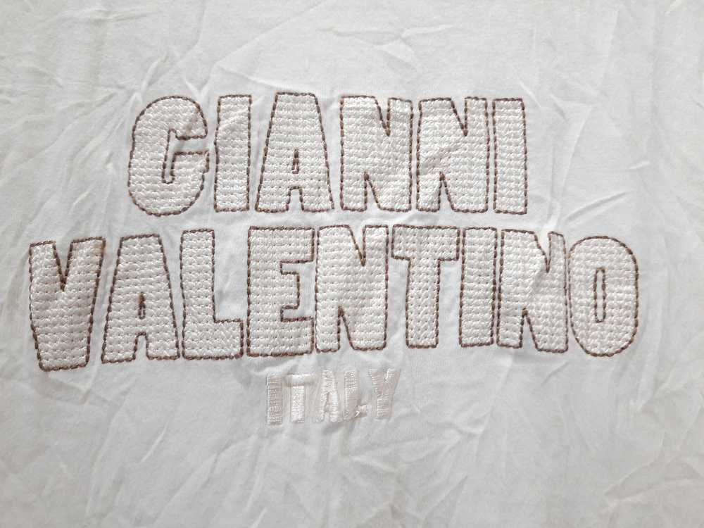 Gianni Gianni Valentino Embroidery tshirt - image 4