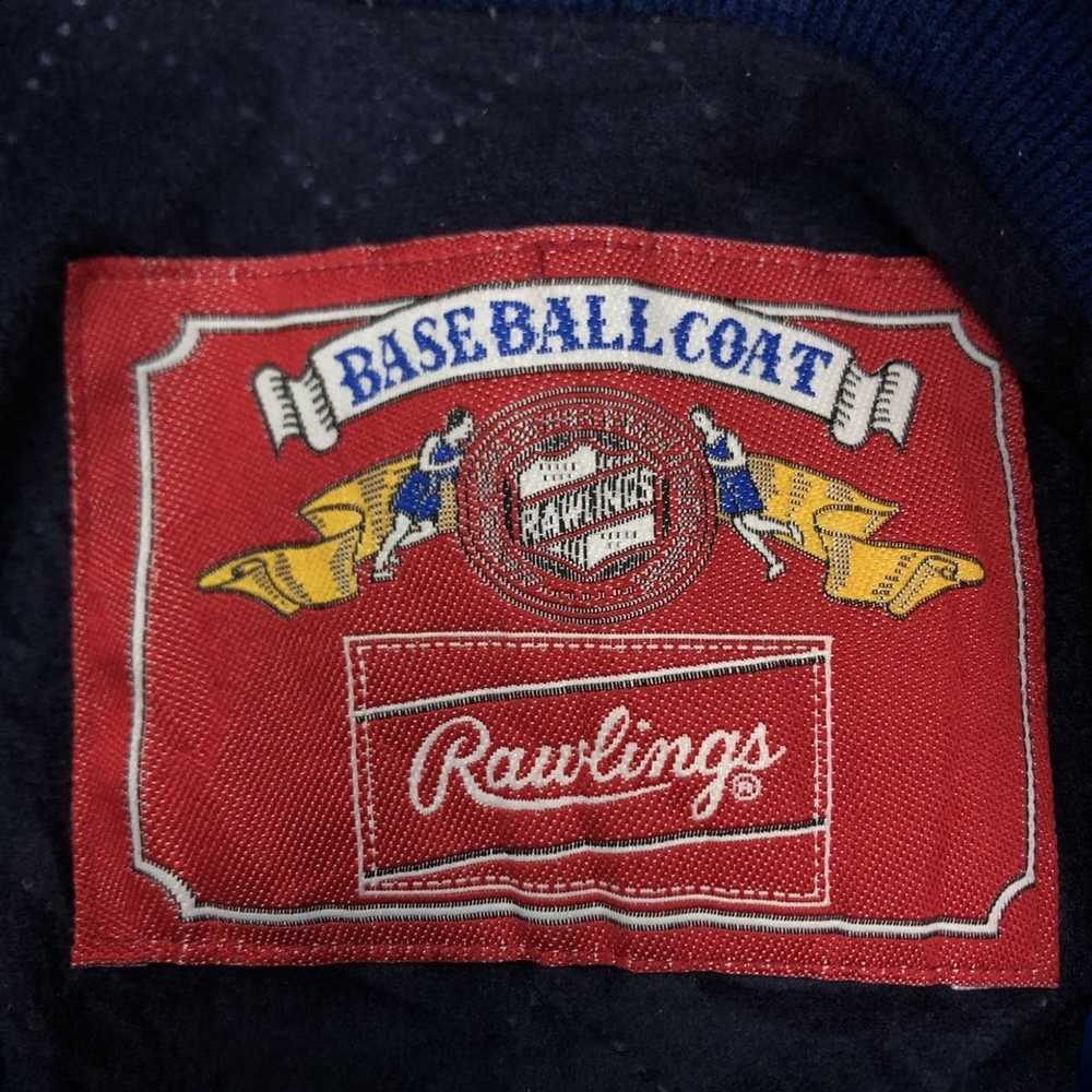 Vintage Vtg RAWLINGS Baseball Jacket Coat Streetw… - image 8