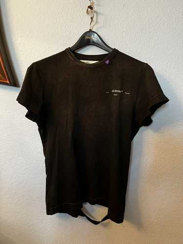 Off White Off-White Weed Arrows-print OVERSIZE T-shirt Black Cotton  ref.912403 - Joli Closet