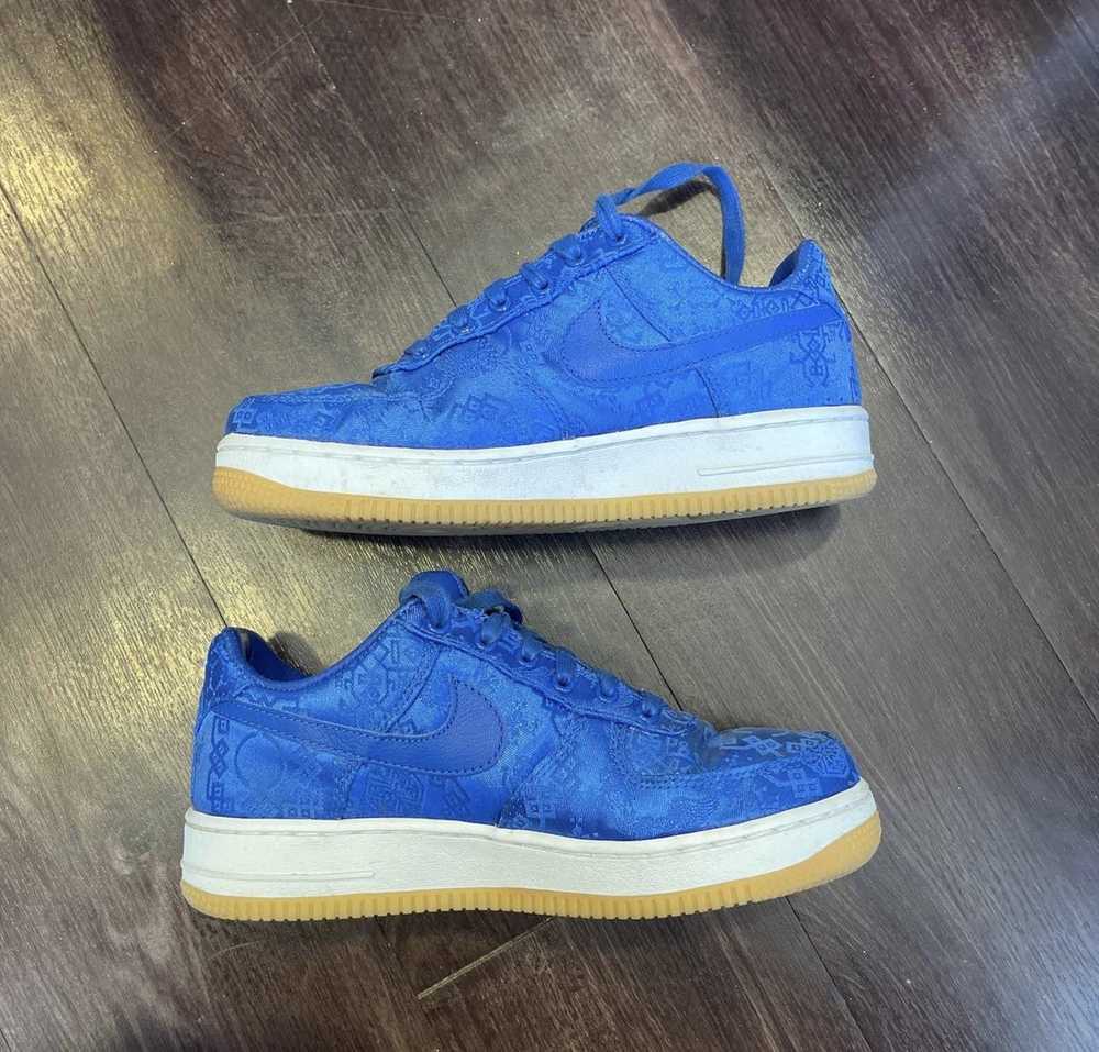 Clot × Nike Air Force 1 PRM Royal Silk 2019 - image 2