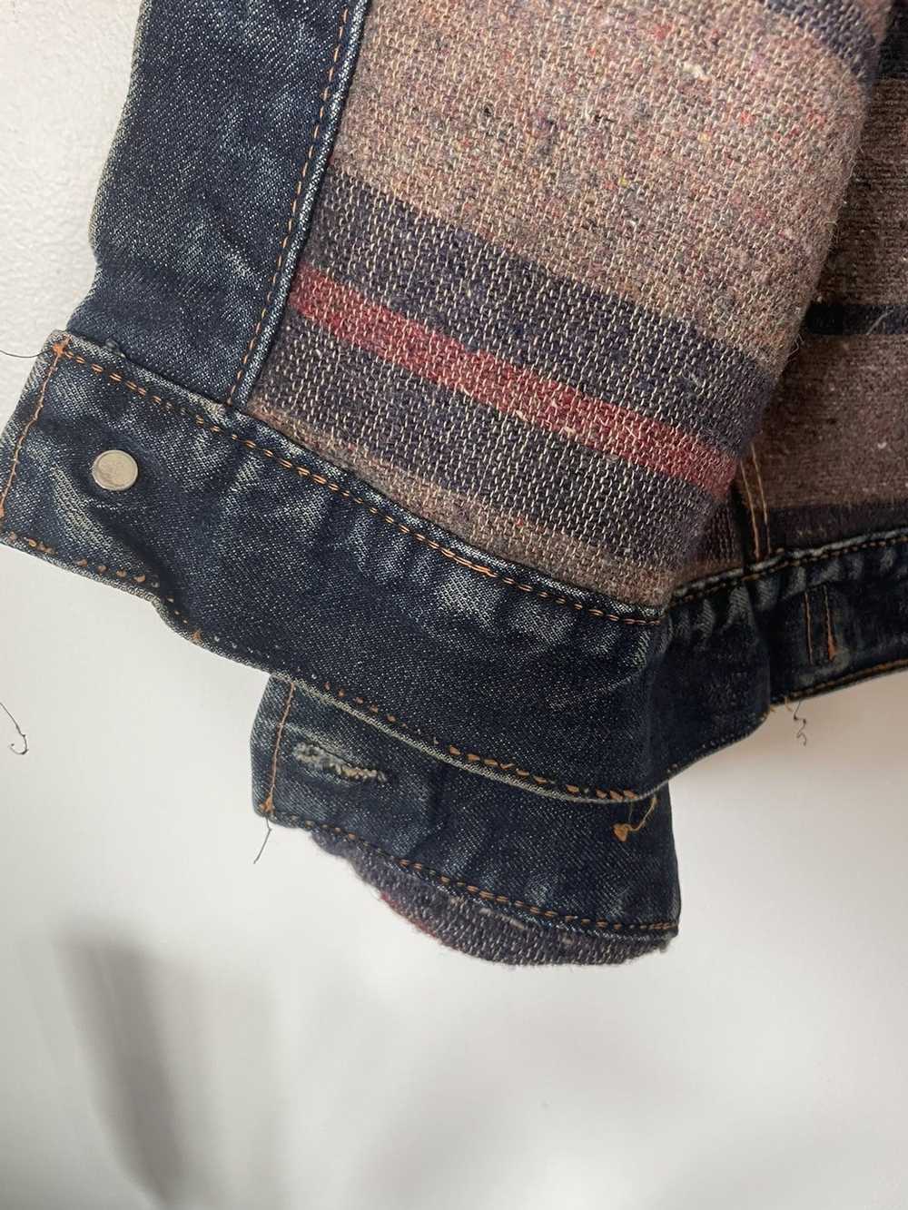 Levis Vintage Blanket Lined Denim Jacket Gem 5050