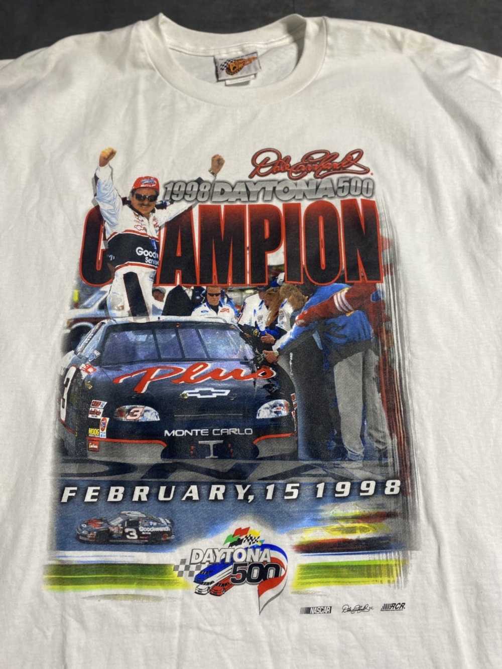 NASCAR × Vintage 1998 Dale Earnhardt tee . - image 1