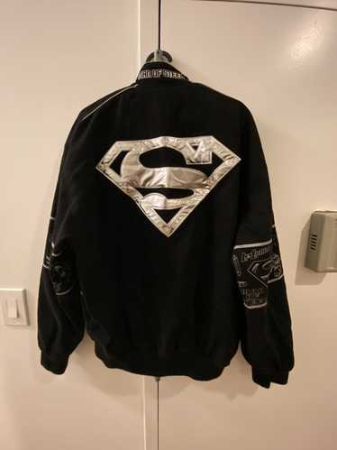 Dc Comics Vintage Black Superman Bomber