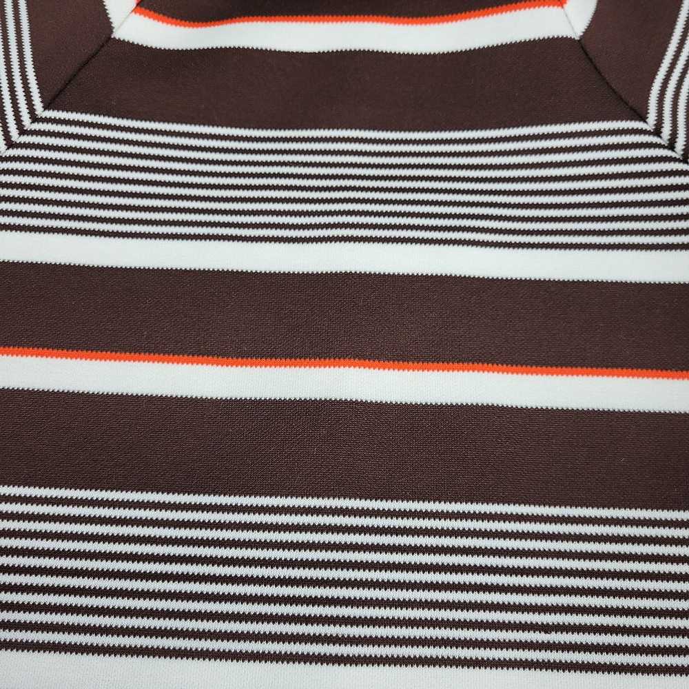 60s/70s Double Knit Striped Shirt - image 8