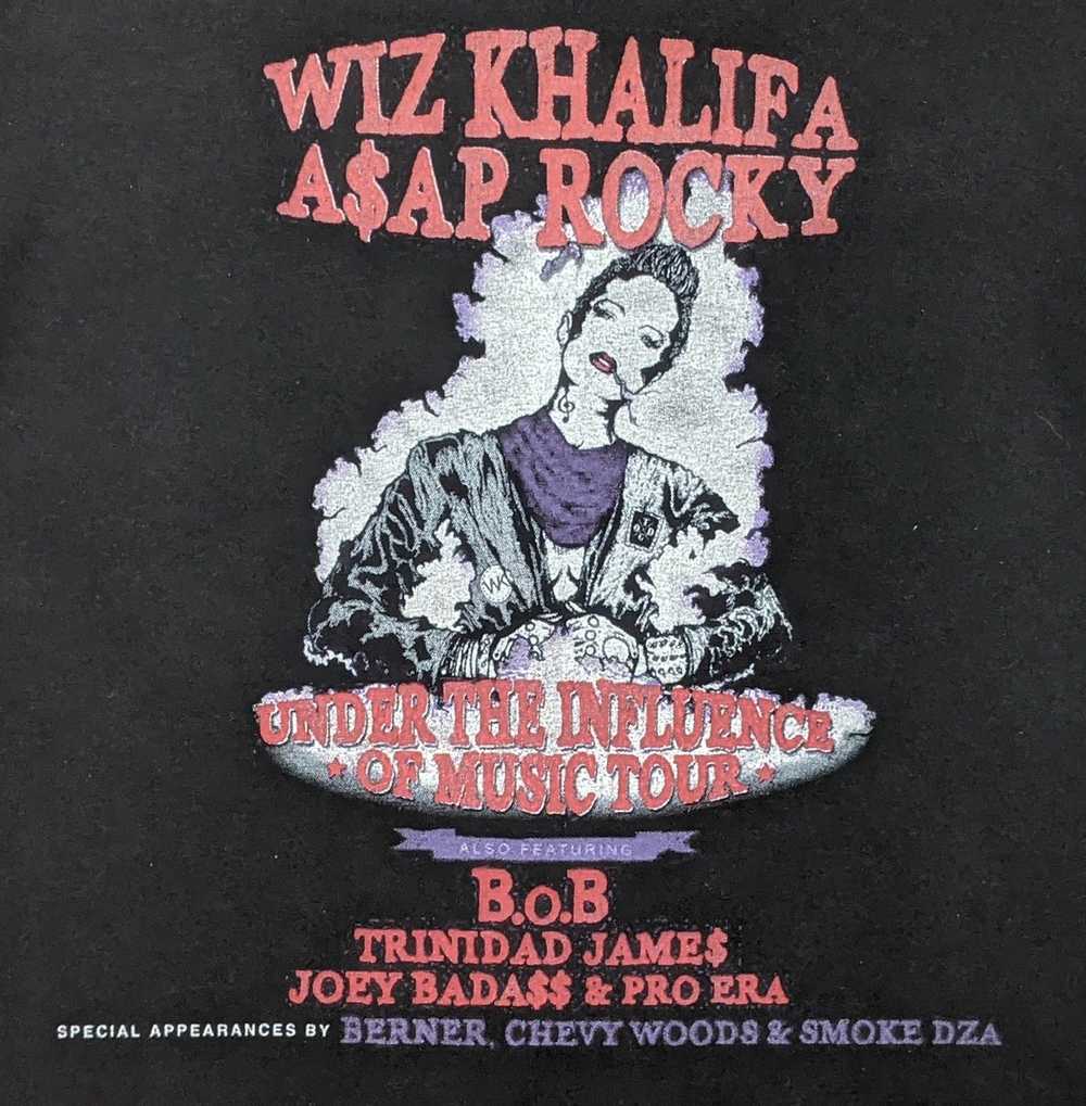 Rap Tees Wiz Khalifa ASAP Rocky Under the Influen… - image 3