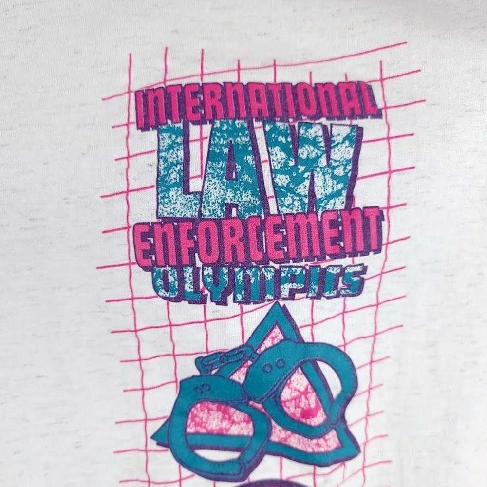 Vintage International Law Enforcement Olympics T … - image 2