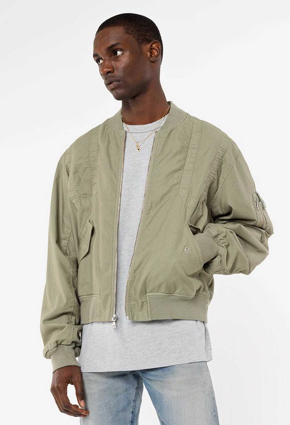 John Elliott John Elliot Cotton Poplin Frame Flig… - image 3