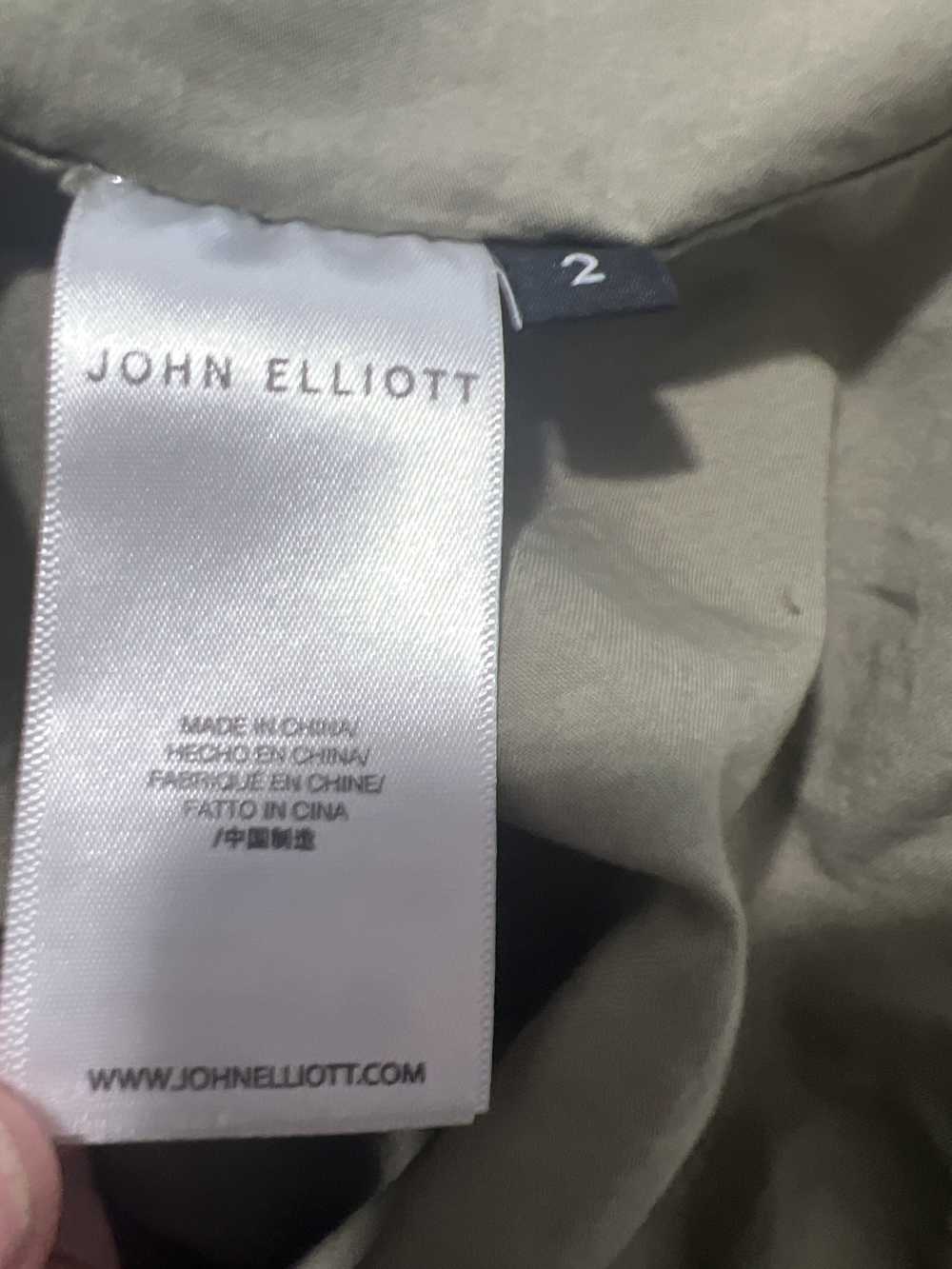 John Elliott John Elliot Cotton Poplin Frame Flig… - image 8