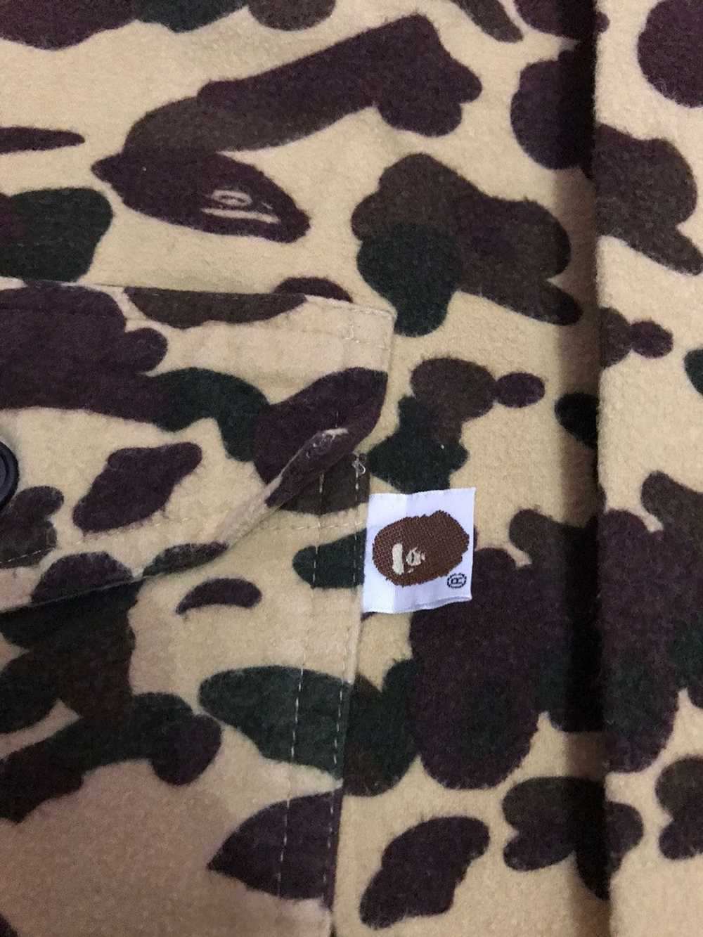 Bape Bape OG camo half zip long shirt - image 4