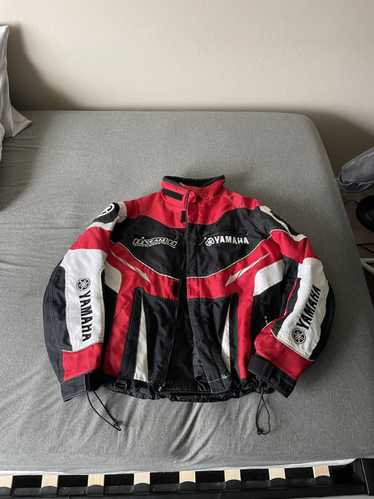 Leather yamaha jacket best sale