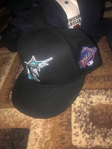 Florida Marlins New Era Youth MLB x Big League Chew Original 9FIFTY  Snapback Adjustable Hat - White/Navy