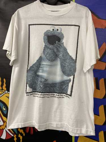 Vintage Y2K Essential Cookie Monster Sesame Street T-Shirt – Agent