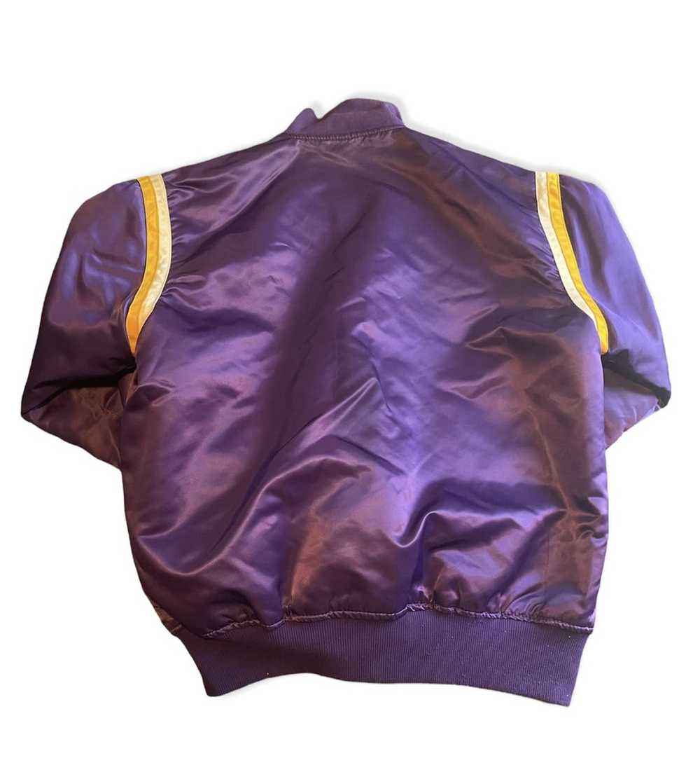 NBA × Starter Vintage Lakers Starter Jacket - image 2