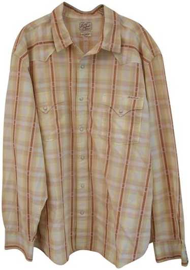 Western Shirt Has Been Hemmed for Women, Lucky Brand Cotton With