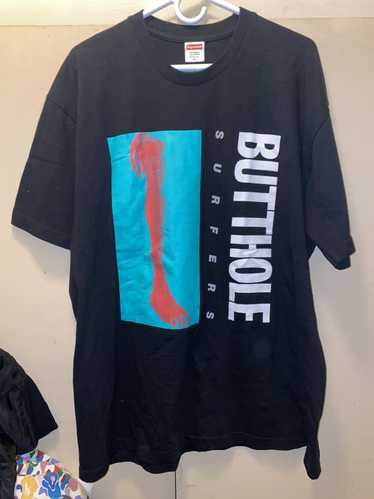 Supreme Supreme butthole surfers leg T-shirt used 