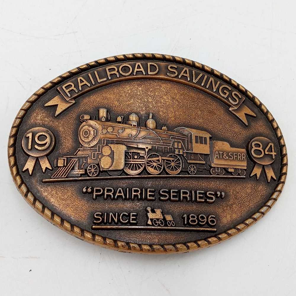 Other Santa Fe Train Buckle Railroad Savings 1984… - image 4