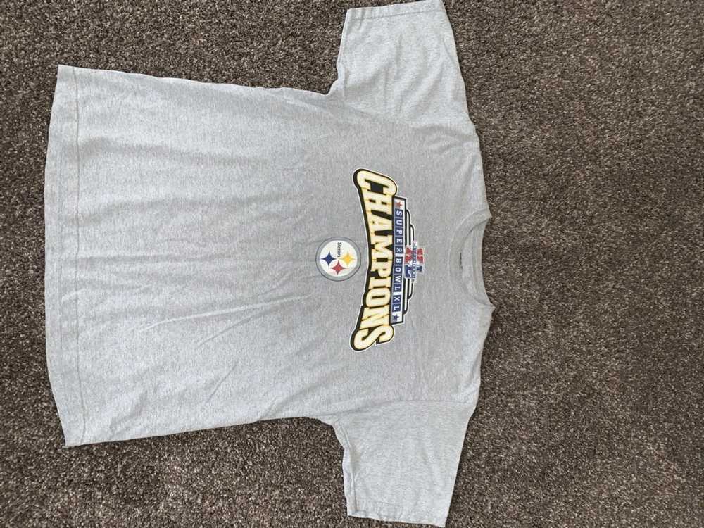 Reebok Pittsburgh Steelers Super bowl 40 Champion… - image 1