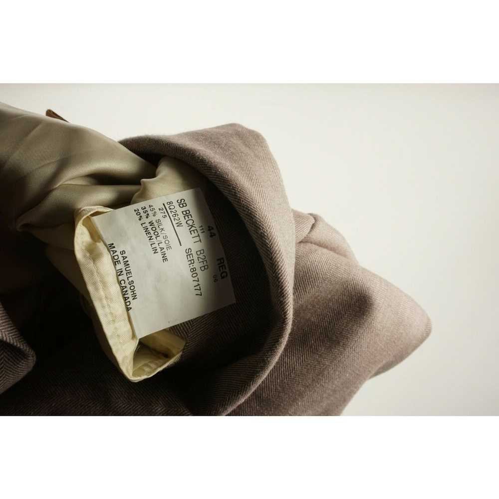 Samuelsohn Samuelsohn SB Beckett Silk Wool Linen … - image 7