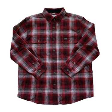 Carhartt Carhartt Heavy Cotton Plaid Button Up Sh… - image 1