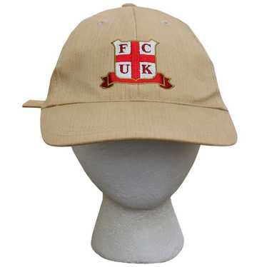 Other Vintage FCUK Tan / Red Strapback