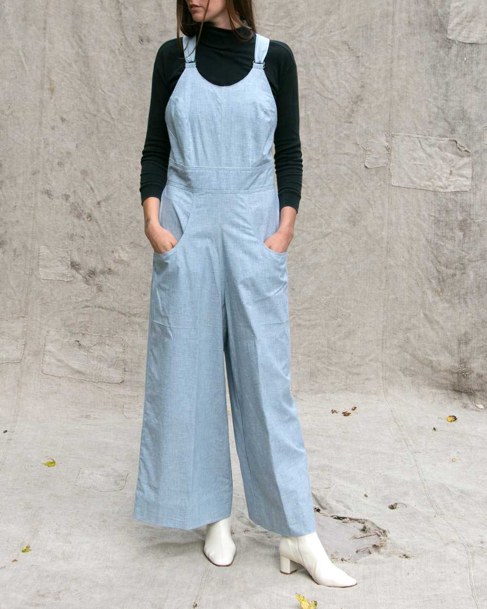 1940's Repro Overalls in Chambray - image 3