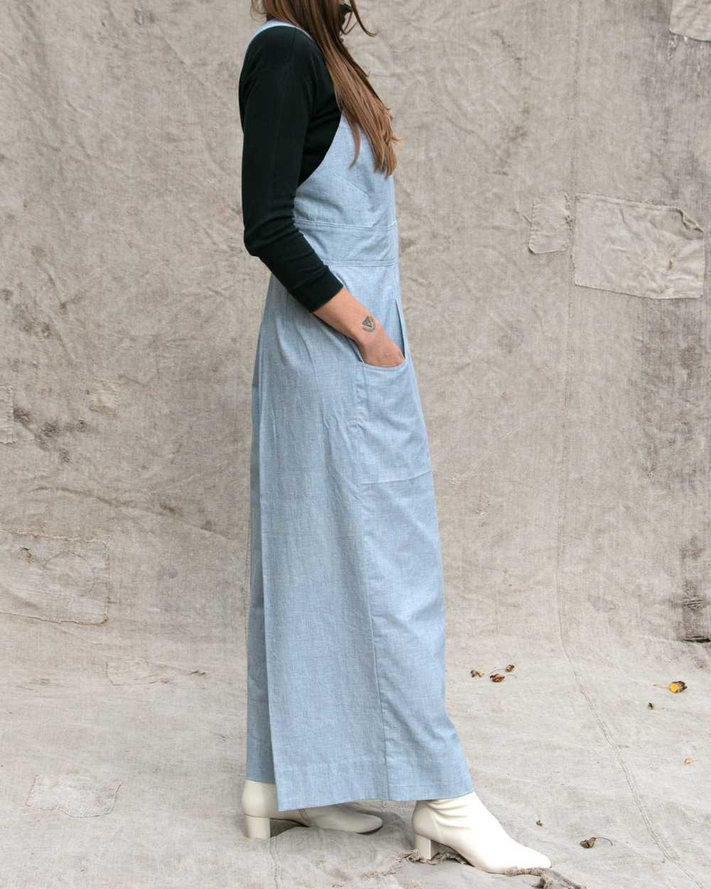1940's Repro Overalls in Chambray - image 4