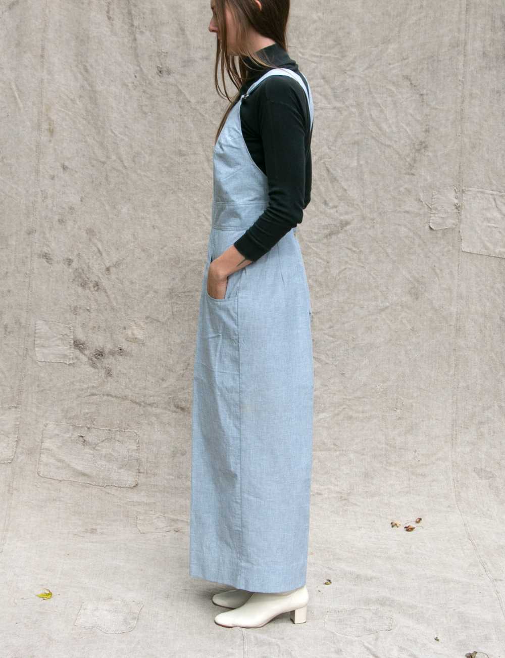 1940's Repro Overalls in Chambray - image 5