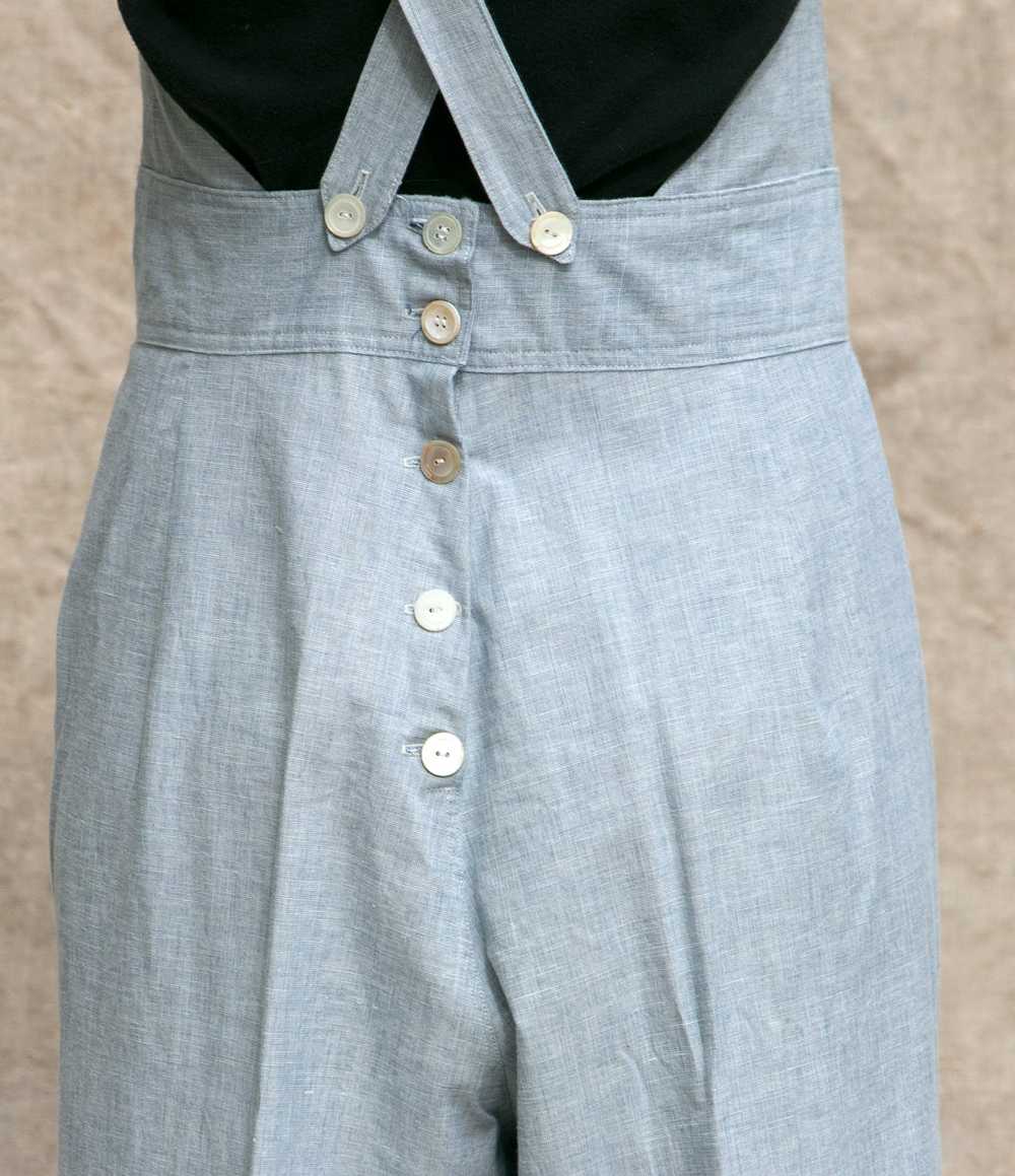 1940's Repro Overalls in Chambray - image 6