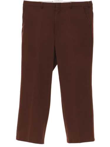 1970's Haband of Paterson Mens Brown Disco Pants