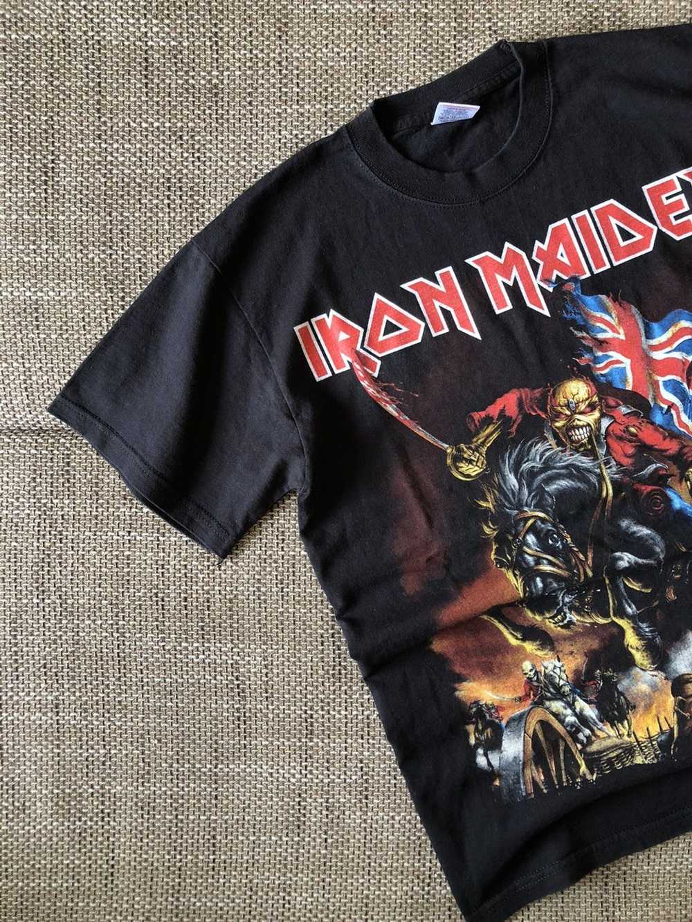 Iron Maiden × Rock T Shirt × Vintage Iron Maiden … - image 2