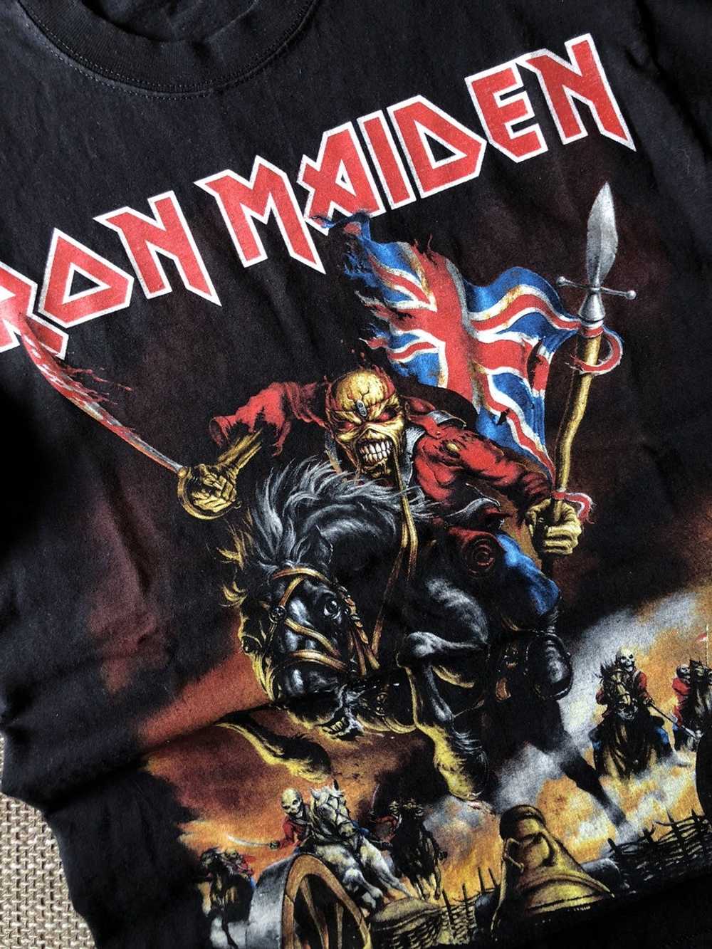 Iron Maiden × Rock T Shirt × Vintage Iron Maiden … - image 3