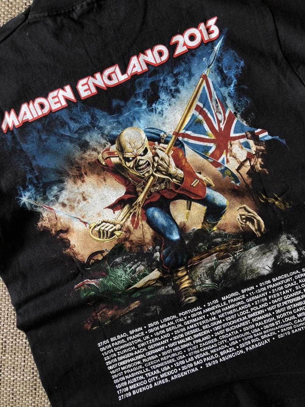 Iron Maiden × Rock T Shirt × Vintage Iron Maiden … - image 6