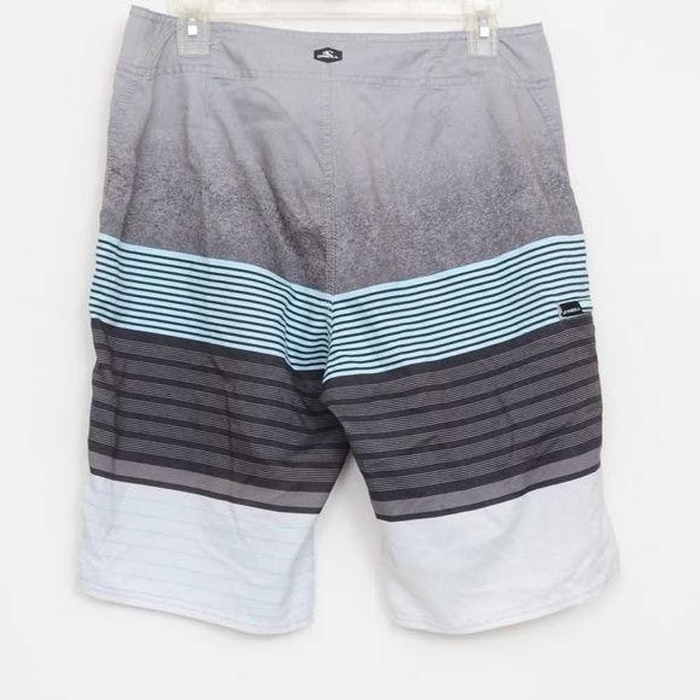 Oneill O'Neill Men's Dark Grey Stripe Board Short… - image 3