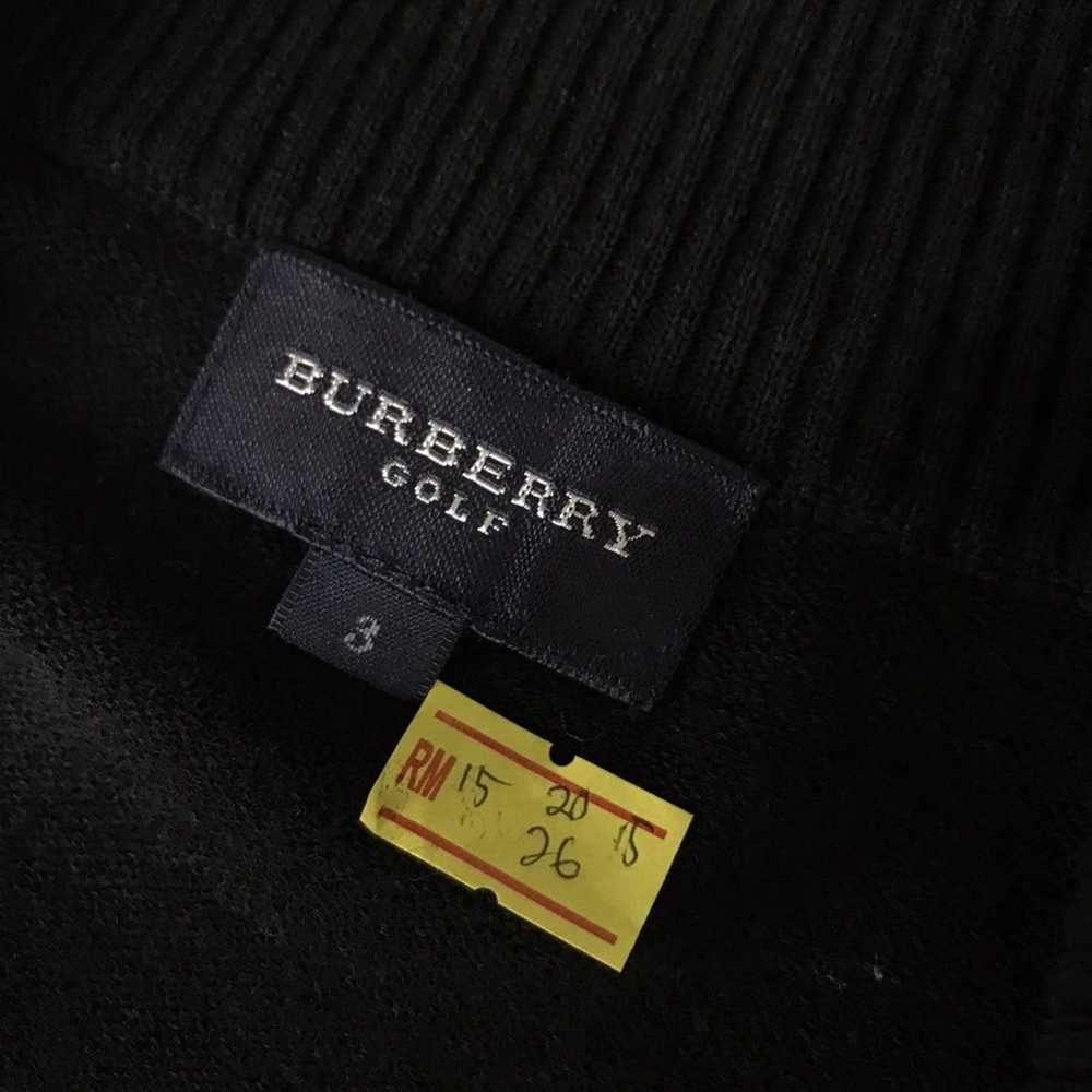 Burberry × Vintage Burberry golf Short sleeve Ful… - image 6