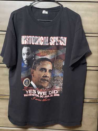 Vintage Obama x MLK Jr tee