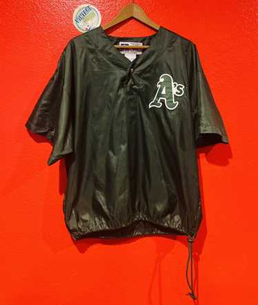 MLB × Vintage Oakland A’s Vintage Jacket Russell … - image 1
