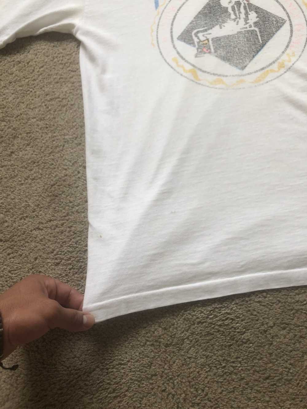 Vintage Bright White Gym/Casual Tee - image 4