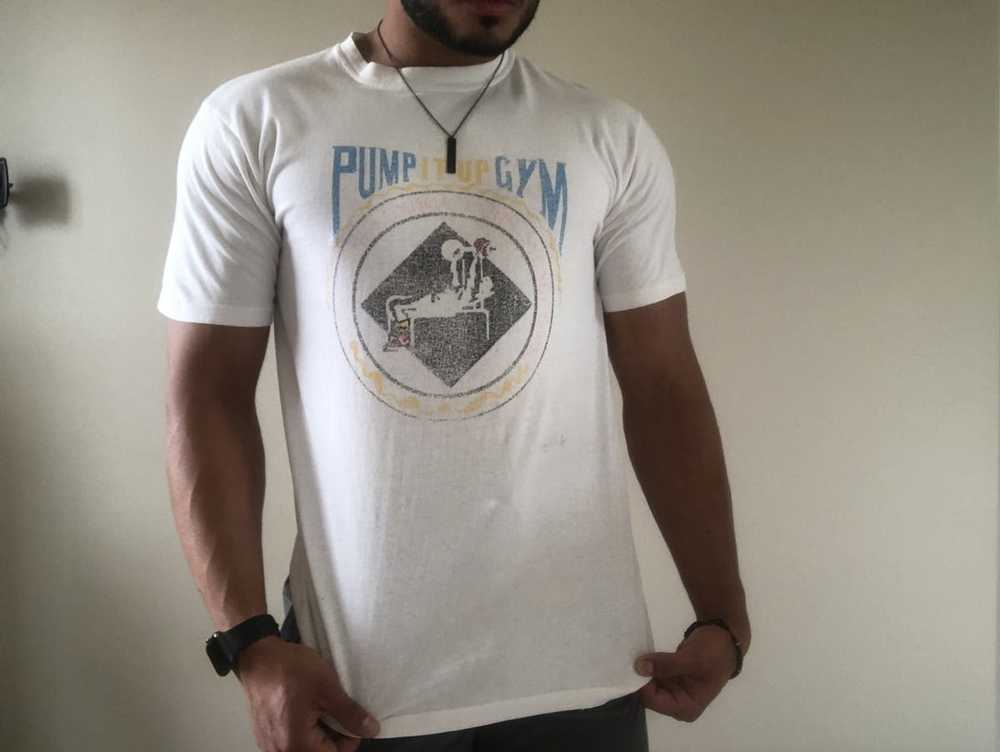 Vintage Bright White Gym/Casual Tee - image 5