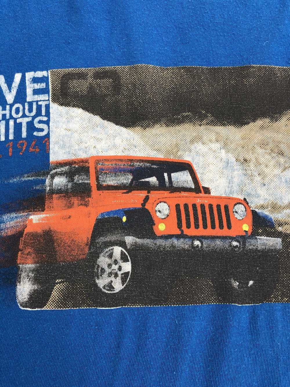 Jeep × Racing × Vintage Vintage Jeep t-shirt (Lan… - image 5