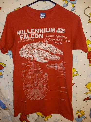 Movie × Star Wars × Tee Shirt Millennium Falcon St